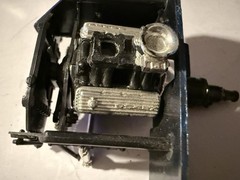 66 chevy chevelle malibu ss rat 427 model car Incomplete Junkyard Car