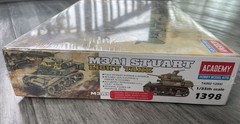 M3A1 STUART LIGHT TANK – Academy Model Kit #1398 1/35 NOS FACTORY SEALED BOX