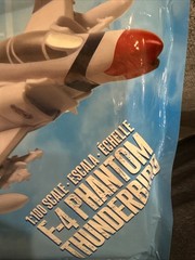 REVELL SNAPJETS MODEL KIT F-4 PHANTOM THUNDERBIRD PLANE 1:100th SCALE 85-1452