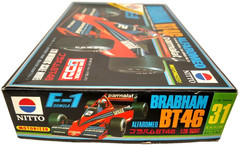 Nitto Brabham BT46 Alfa Romeo F1 Motorized 1/28 Model Line Control 690-400 Japan