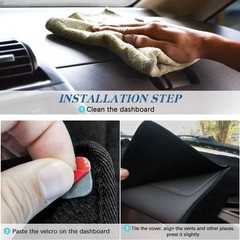 Car Carpet Dashboard Cover,Dash Cover Mat Compatible with Toyo ta Camry 2007 …