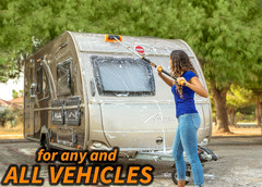 Car & RV Wash Brush Kit 48-144״ Long Extendable Handle Car, RV, Truck Washing Ki