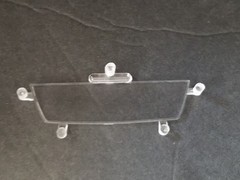 1991 Chevy S-10 Lowrider REAR WINDOW from Revell 1:25 Model Kit 91 Chevrolet