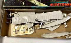 Vintage Lot of Model Kit Airplane Crane Balsa Parts of all kinds Used & Unuse