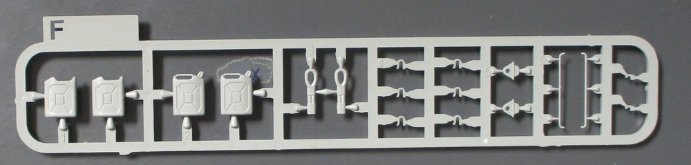 Takom 1/35th Scale Israeli MBT Merkava Mk I – Parts Tree F from Item No. 2078