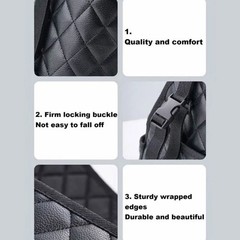 Car Seat Storage Hanging Bag Between Seat Storage Net double pocket