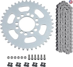 40T Sprocket with 35 Chain 140-Links Kit For Coleman CT100U CC100X, Baja DB30,