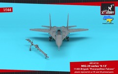 MiG-29 series 9-13, 114th Brigade “Precarpathian Falcons” 1/144 Armory 14710