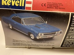 Revell – 1967 Chevelle SS396 Ready Built 1:25 Scale Model Kit – W/Box