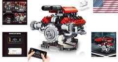 V8 Engine Model Kit – App-Controlled & Educational