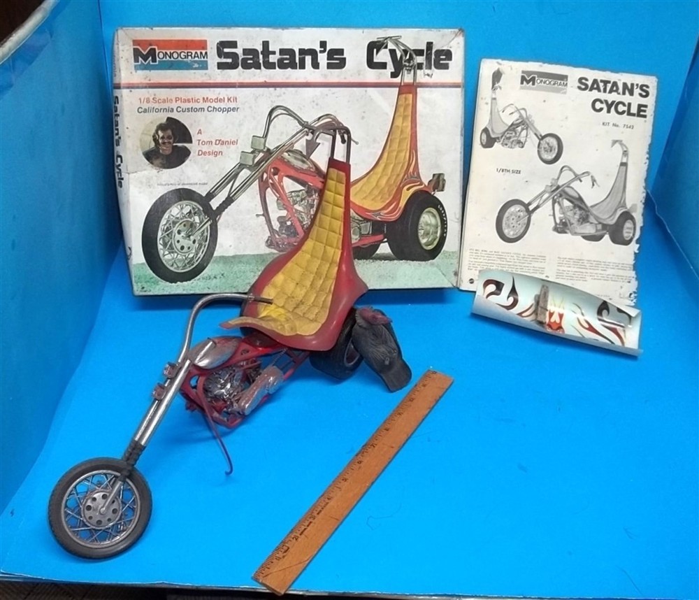 Vintage Model Chopper Trike – Daniel’s “SATAN’s CYCLE” – 1/8 Kit