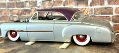 Resin 15-Inch “Artillery” Wheels, W/ Wide Whitewalls,1/24 1/25 Scale