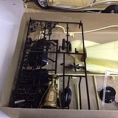 Jo-Han Classic 1934 Mercedes-Benz 500K Special Sports Roadster 1:25 Kit Open Box