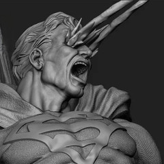 Superman model kit unassembled Unpainted Ava. 1/10,1/6 And 1/4 Scale