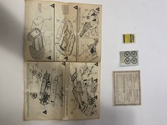 Vintage Revell Austin-Healey Competition Racer H-1244 Model Kit Unbuilt w/ Box