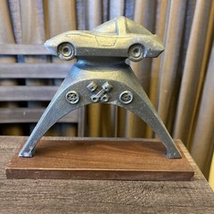 Vintage 1960s Revell Second National Open Custom Car Contest Trophy