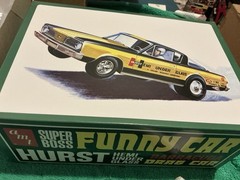 1 25 scale model parts Super Boss Funny Car Plastic Slicks Tires Only