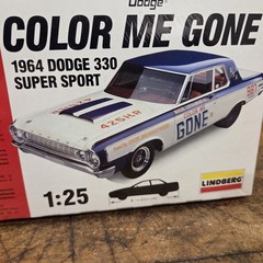 Lindberg Roger Lindamood Autograph Me Gone 1964 Dodge 330 Super Sport NEW