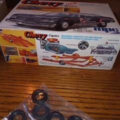 VINTAGE 1976 Chevy Caprice NIOB MODEL KIT – ANNUAL MPC 1-7604
