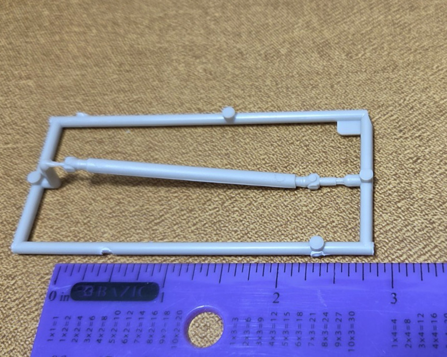 1967 Ford F-100 Pickup DRIVESHAFT 1:25 Scale Moebius NEW Model Kit PARTS