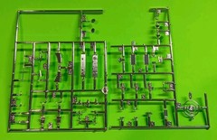 1947 Chevy Moebius Galaxie 1/25 Wayne Valve Cover Carbs Mirrors Chrome Trim