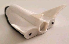 3D Printed Dream Chaser Cargo Space plane 1/100 Scale. Made in USA