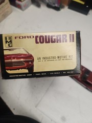 IMC Ford Cougar II Plastic Model Kit Built