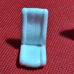 Custom Bucket Seats Hot Rod 1937 Ford 1:24 scale model car part Lindberg