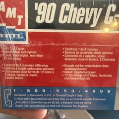 🚨AMT🚨1990 Chevy😎C-1500 Pick Up💪🏼Truck 1/25 Model🏆Classic🏆Truck