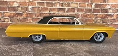 1/24 Scale: 17-inch “Cragar SS” model car wheels/tires. Resin; 3D