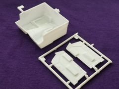 1991 Chevy S-10 Lowrider INTERIOR TUB & DOOR PANELS from Revell 1:25 Model Kit