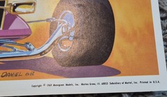 3-Original 1968/69 Monogram Model Poster / Hobby Shop Advertising