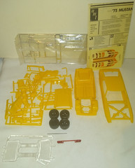 AMT 1973 FORD MUSTANG FASTBACK MACH 1 STREET MACHINES MODEL KIT # PK-4167 W/ BOX
