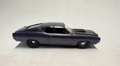Built AMT 1969 Ford Torino Cobra Fastback 1/25 Scale