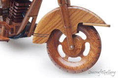 H D POLICE ELECTRA GLIDE Motorbike Model Handmade Wooden Unique Gifts