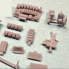 Drag Pack Accessory Set 1/24 1/25