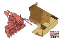 Heavy Hobby LM-35026 1/35 Panzerkampfwagen II SD.KFZ.121 ENGINE COMPARTMENT KIT