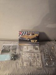 AMT 1967 Chevy Chevelle Pro Street 1:25 Scale Model Car Kit 876 -open Box