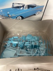 AMT 638M/12 1957 CHEVY BEL AIR MODEL CAR KIT plastic race 1:25 Scale AMT638 NEW