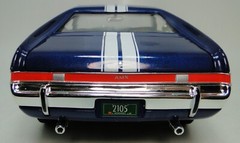 Race AMC Javelin Classic Muscle Car Hot Rod Custom Built Metal Model RARE 1969