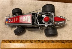 Ready Built 6-1/2” Midget Racer Plastic Model – Junkyard