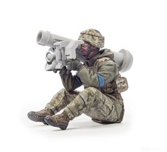 Hobby Fan HF771 1/35 Ukranian Tank Hunter FGM-148 Javelin Squad – 3 Figures Set