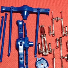 Front & Rear Suspension Ford F-150 Monster Truck 1:25 Scale Model Car Part AMT