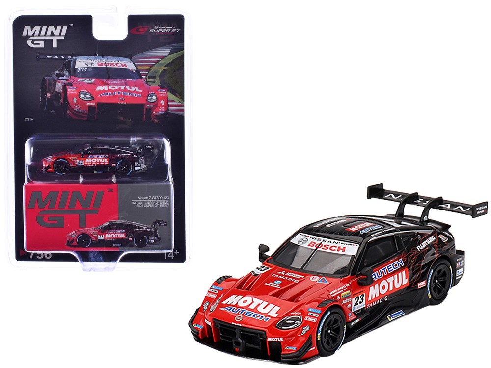 Mini GT MGT00756 1/64 Nissan Z GT500 #23 Tsugio Matsuda – Ronnie