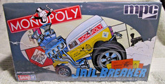 MPC – Monopoly Jail Breaker Custom Willys Panel Van – SnapIt Model Kit – New