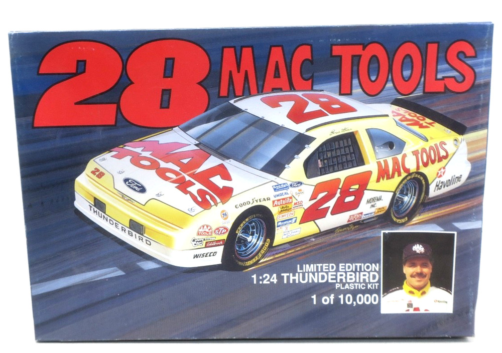Monogram 1/24 #28 Dave Allison Mac Tools Thunderbird Model Kit SEALED