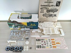 *ULTRA RARE! *ORIGINAL AMT 1959 FORD EDSEL CONVERTIBLE Model Kit *GORGEOUS *L@@K