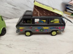Model Junkyard/parts Plastic Custom Vintage Car Lot Of 4 Custom Vw,porche