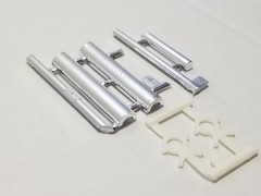 Diamond REO Tractor EXHAUST STACK TIP BRACKETS MUFFLER for 1:25 AMT Model Kit