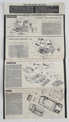 AMT TROPHY SERIES ’49 MERCURY 3 in 1 CUSTOMIZING KIT 1/25 grey plastic